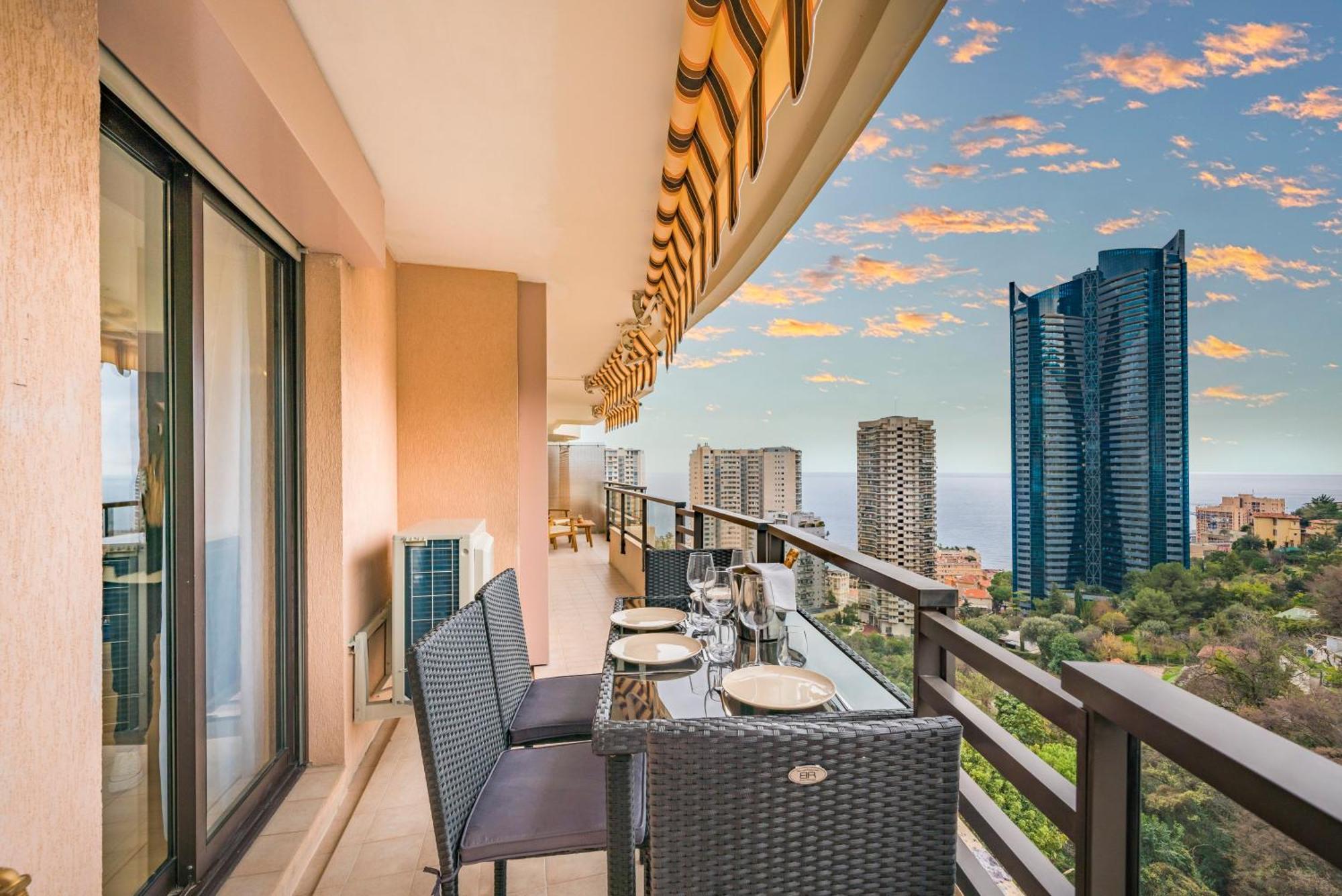 Апартаменты 5mn Monaco - Vue mer - Parking - Piscine - BB Босолей Экстерьер фото