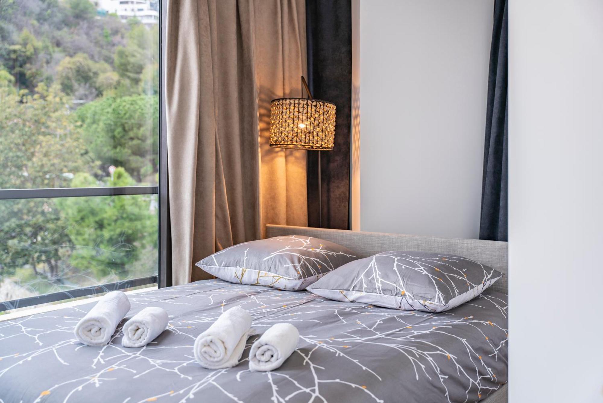 Апартаменты 5mn Monaco - Vue mer - Parking - Piscine - BB Босолей Экстерьер фото