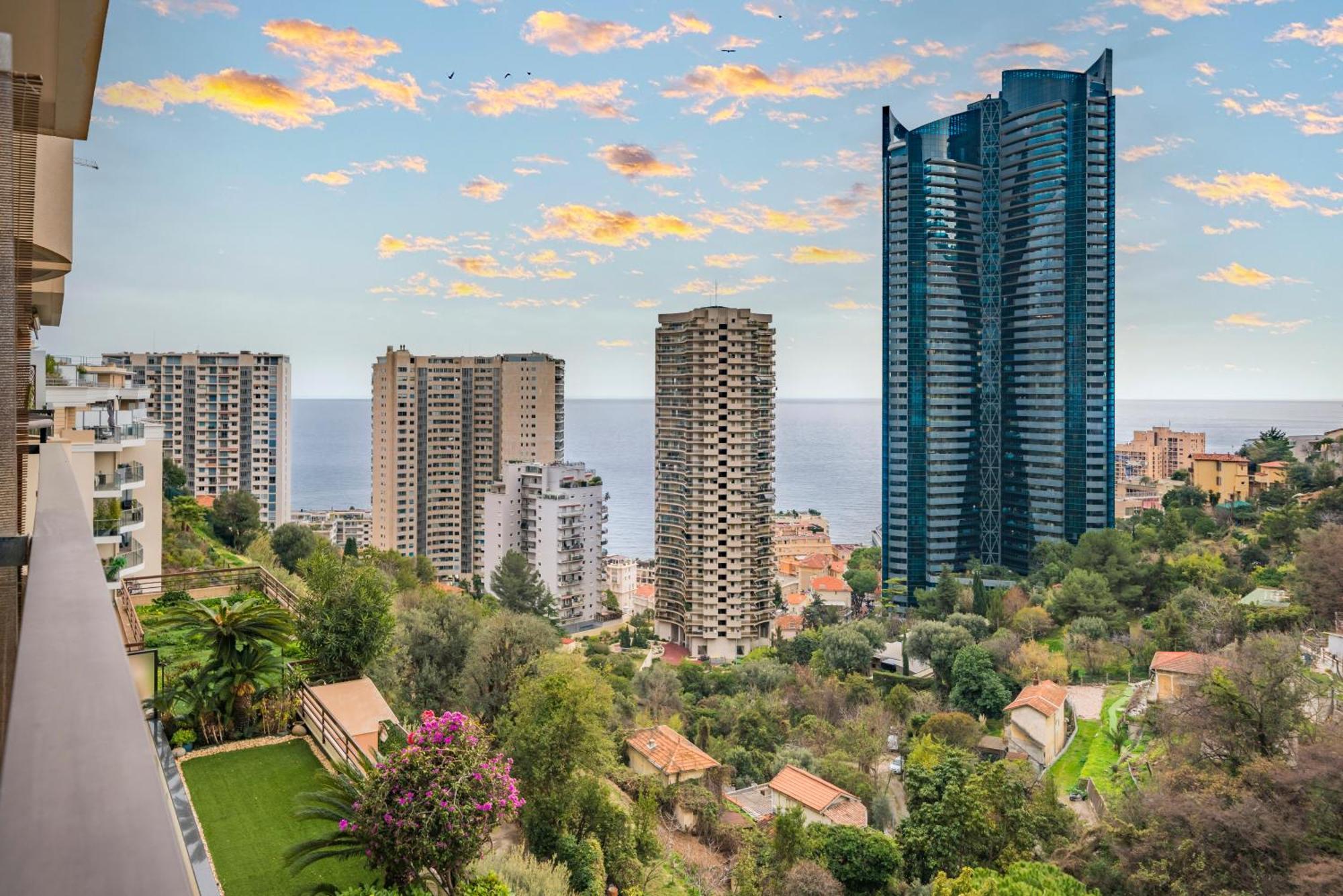 Апартаменты 5mn Monaco - Vue mer - Parking - Piscine - BB Босолей Экстерьер фото